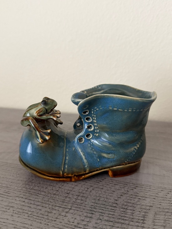 Other - Boot and the Frog Small Vase
